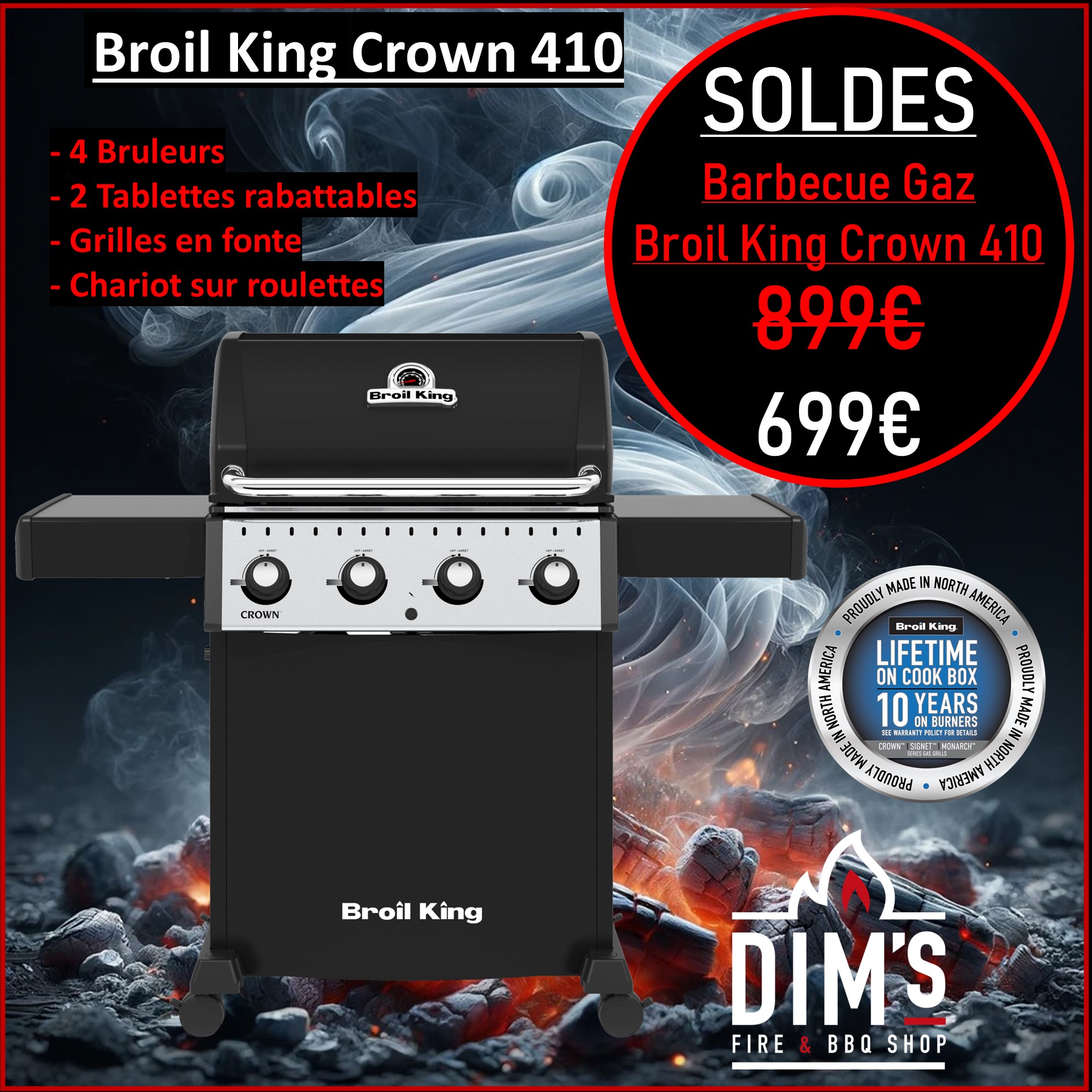 broil king crown 410