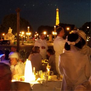lanterne à poser PARANOCTA soirée blanche Concorde Paris