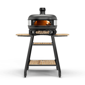 Gozney Dome_Stand_Dome_Off Black_Wood Flame_Kindling – Medium
